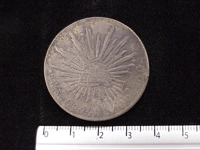8 Reales Resplandor México 1896