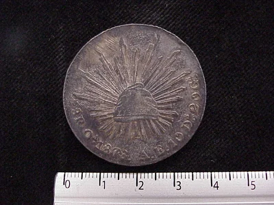 8 Reales Resplandor Oaxaca 1878