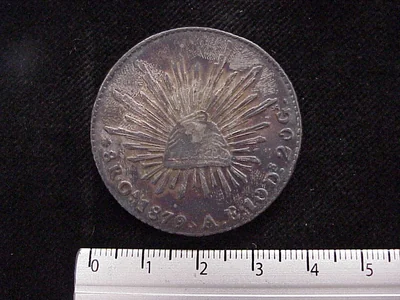 8 Reales Resplandor Oaxaca 1879