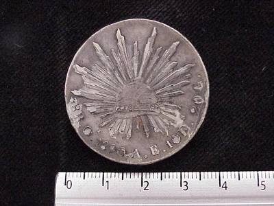 8 Reales Resplandor Oaxaca 1890