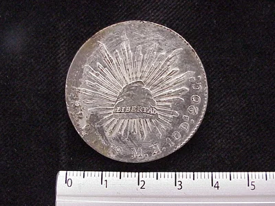 8 Reales Resplandor San Luis Potosí 1879