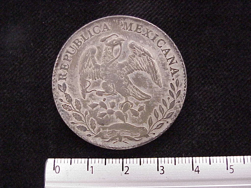 8 Plata 1888 . Inventario Banxico 9685 (anverso)