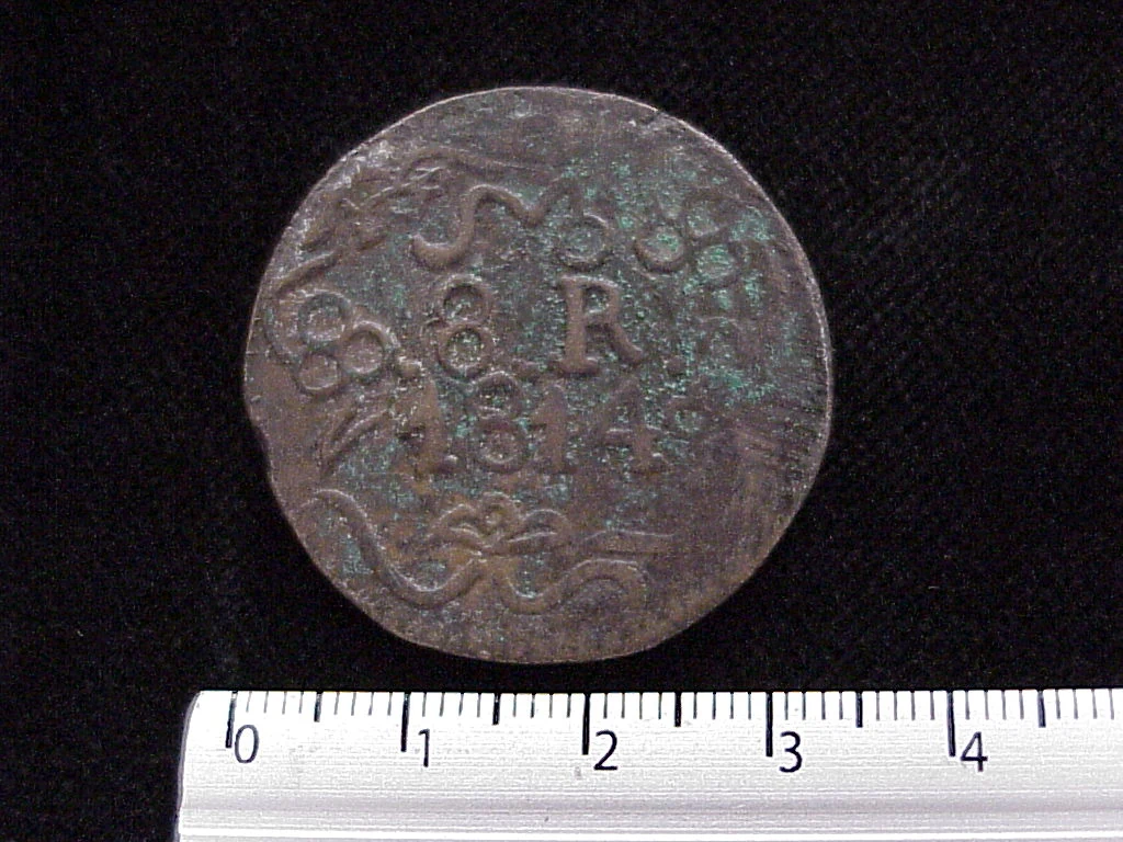 8 Reales SUD Oaxaca Cobre 1811-1814 (anverso ejemplar 3321)