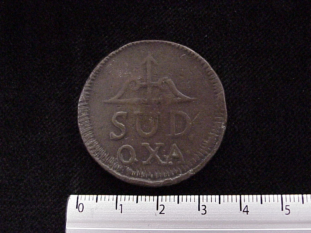 8 Reales SUD Oaxaca Tardía 1814 (reverso ejemplar 3598)