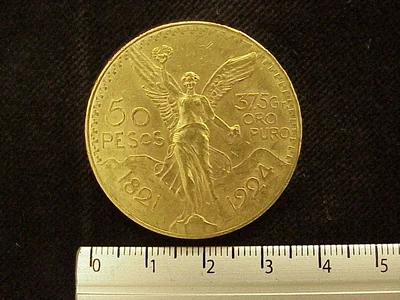 Centenario 50 Pesos Oro 1924