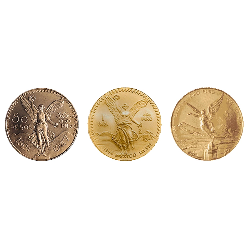 Anverso de moneda Centenario 50 Pesos Oro 1921