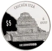 Onza Plata Chichén Itzá Casa de las Monjas