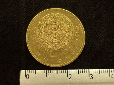 Hidalgo 20 Pesos Oro 1921