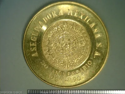Medalla 30 Aniversario Aseguradora Mexicana (1967)