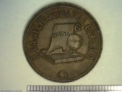 Medalla A la aplicación y al estudio (1878)