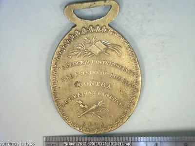 Medalla A los defensores de Puebla (1833)
