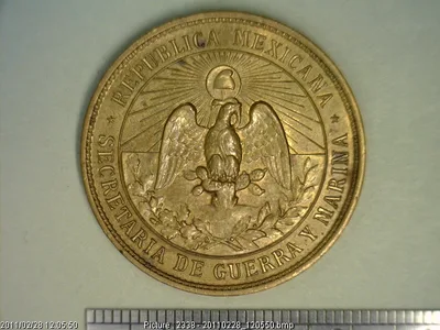 Medalla Al adelanto. Secretaría de Guerra y Marina
