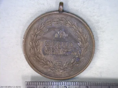 Medalla Al mérito militar. Maximiliano