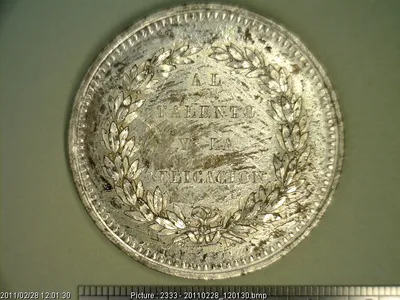 Medalla Al talento y la aplicación (1870)