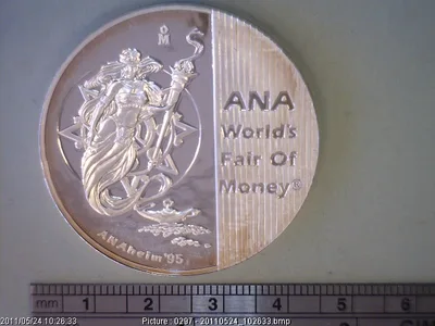 Medalla ANA. World´s Fair of Money 1995 (1995)