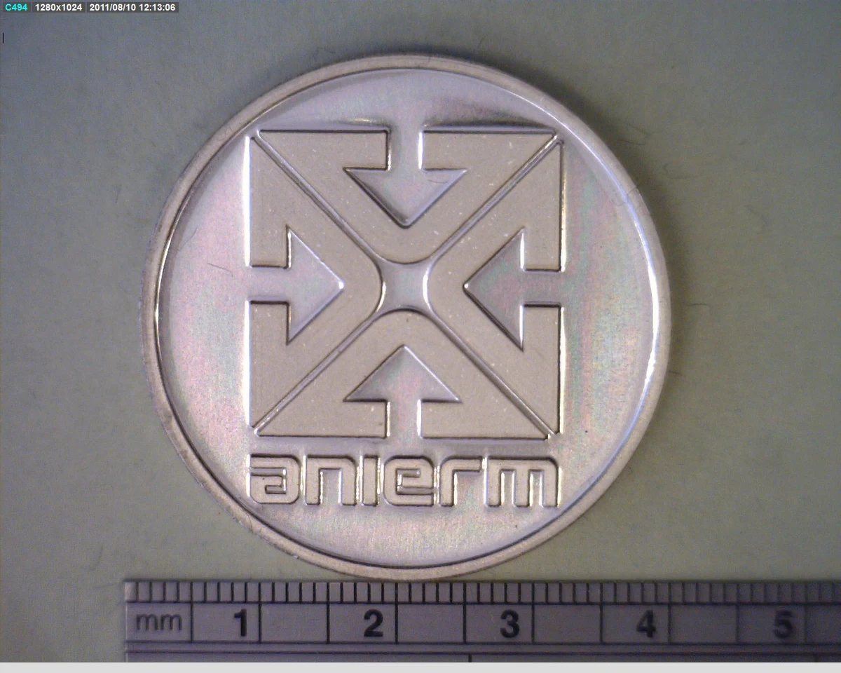Medalla ANIERM. 47 Aniversario (anverso)