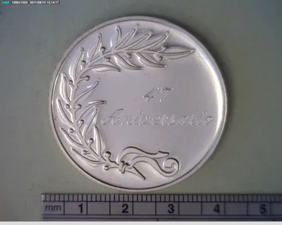 Medalla ANIERM. 47 Aniversario