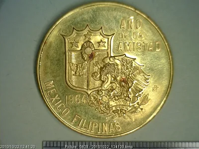 Medalla Año de la Amistad México-Filipinas (1964)