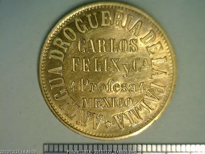 Medalla Antigua Droguería de Palma