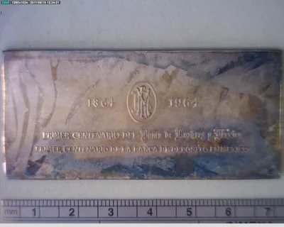 Medalla Banco de Londres y México. 100 Aniversario (1964)