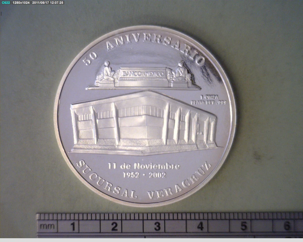 Medalla Banco de México (2002) (anverso)