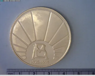 Medalla Banco de México. 70 Aniversario (1995)