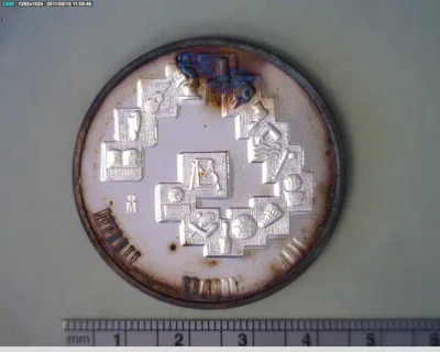 Medalla Banco de México. Deporte, Cultura, Arte (1991)