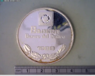 Medalla Banco del Centro (1988)