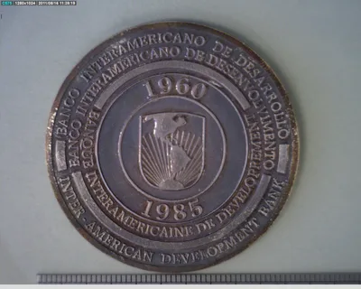 Medalla Banco Interamericano de Desarrollo (1985)