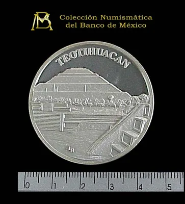 Medalla Bancomer. Teotihuacán