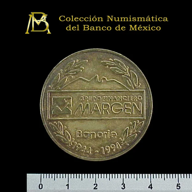 Medalla Banorie. 50 Aniversario (1994) (anverso)