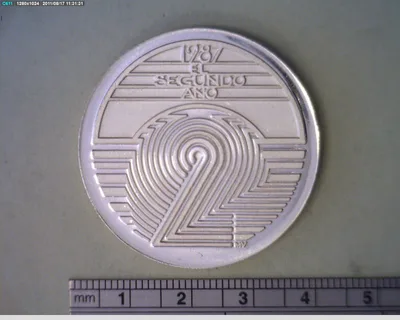 Medalla Banorte. 2 Año (1987)