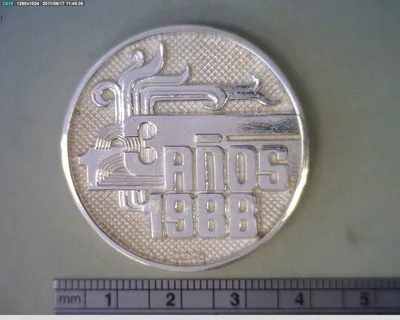 Medalla Banorte. 3 Año (1988)
