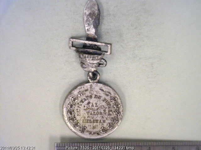 Medalla Batalla del 2 de abril de 1867 (1867) (anverso)