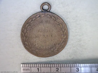 Medalla Batalla del 2 de abril de 1867