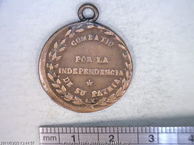 Medalla Batalla del 2 de abril de 1867