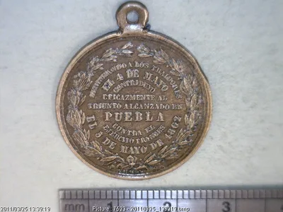 Medalla Batalla del 4 de mayo de 1862 (1862)