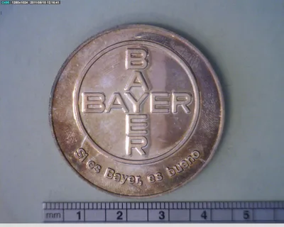 Medalla Bayer. 70 Aniversario en México (1991)
