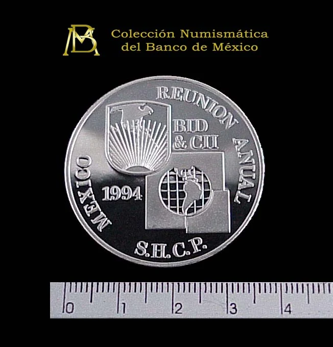 Medalla BID. CII. SHCP. Reunión Anual (1994) (anverso)