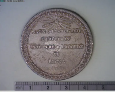 Medalla Campeche. Juan Pedro Iturralde (1790)