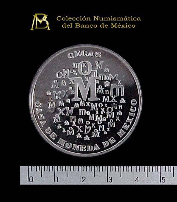 Medalla Casa de Moneda de México (anverso)