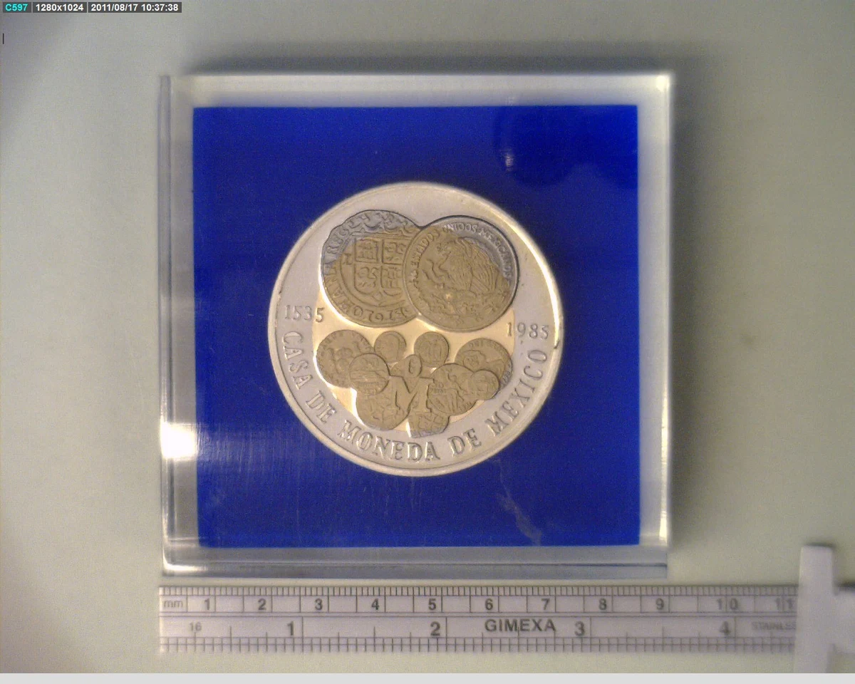 Medalla Casa de Moneda de México (1985) (anverso)