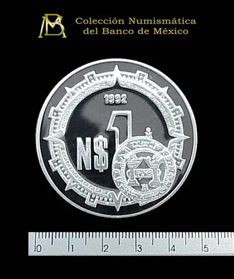 Medalla Casa de Moneda de México. 460 Aniversario (1992)