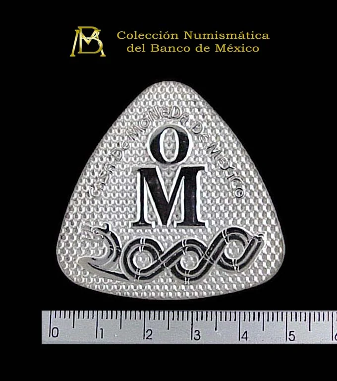 Medalla Casa de Moneda de México. Año 2000 (2000) (anverso)