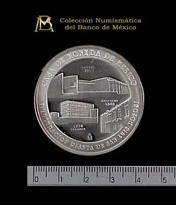 Medalla Casa de Moneda de México. Planta San Luis (1983)