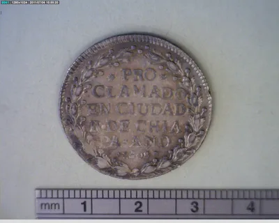 Medalla ChIapa. 2 reales (1808)