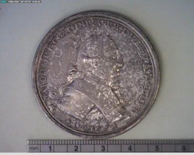 Medalla Chihuahua. Juzgado Eclesiástico (1790)