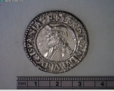 Medalla Cholula. Fundida (1747)