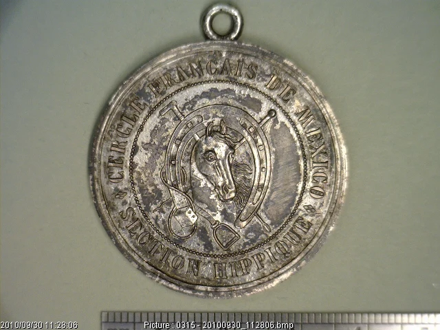 Medalla Círculo Francés de México (1890) (anverso)