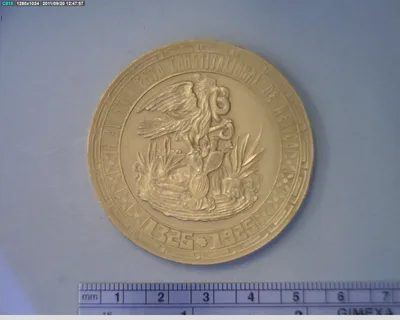 Medalla Ciudad de México. 600 Aniversario (1925)
